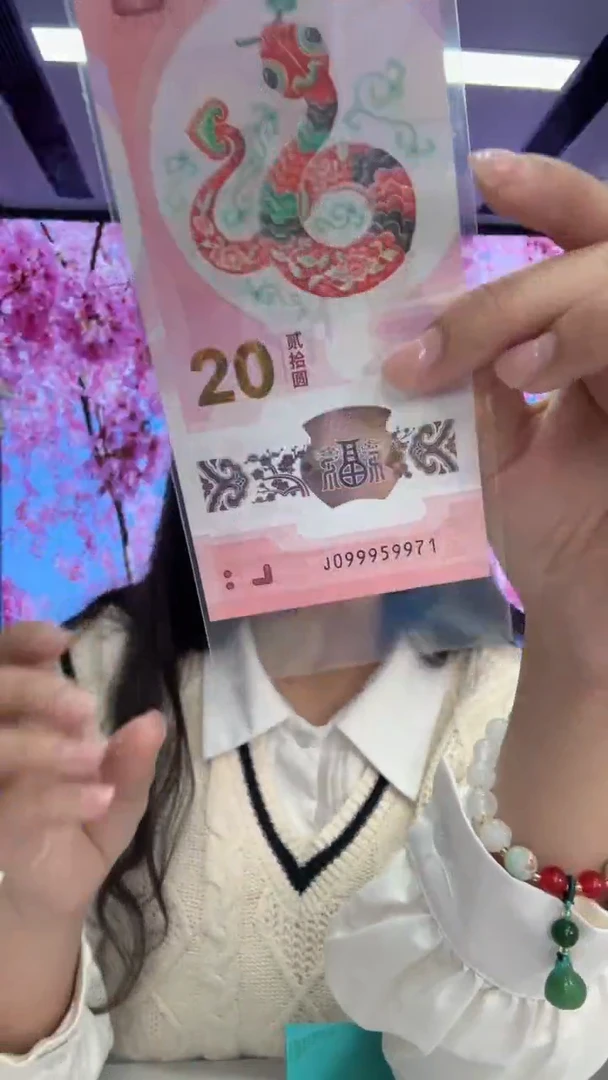 【闪购商品】塑料蛇钞一张099959971