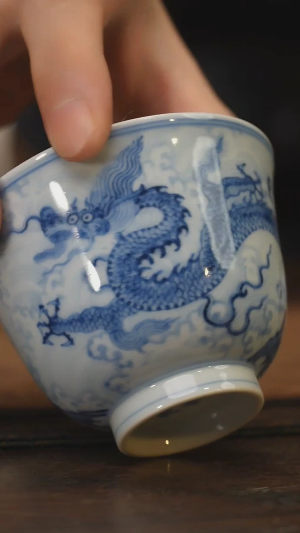 瓷片柴窑青花破价福利