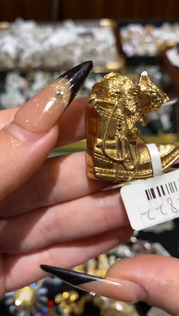 琉璃铜合金楚楚珠宝中古甄选不退换