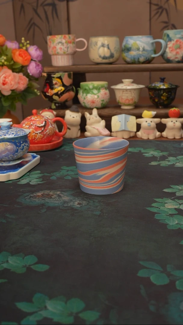 【落单】马卡龙色系 猪口杯