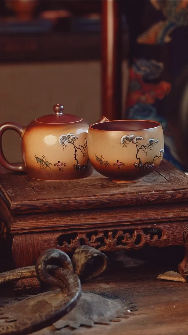 老昌号手工手绘茶器