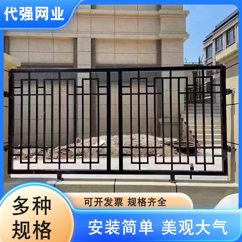 锌钢围墙护栏铁艺围栏工厂学校小区别墅庭院户外隔离栅栏防护栏杆