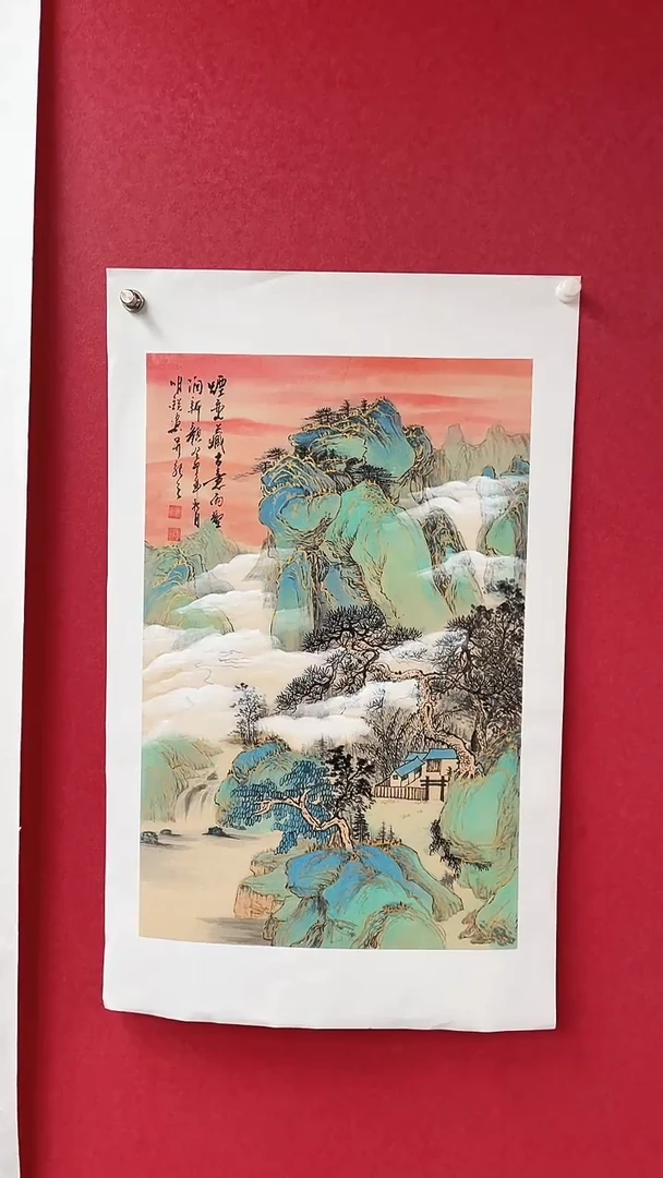 国画精美国画作品