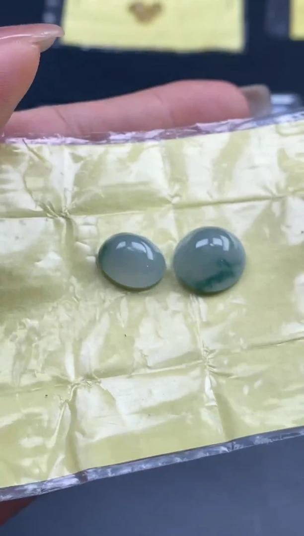 翡翠裸石天然翡翠裸石蛋面17