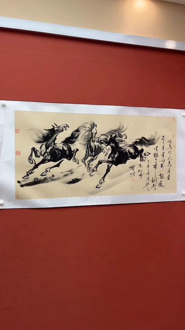 国画老师现场创作  52