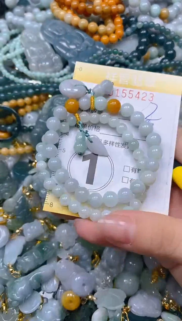 翡翠未镶嵌颈饰闪购0155423多样性发其一