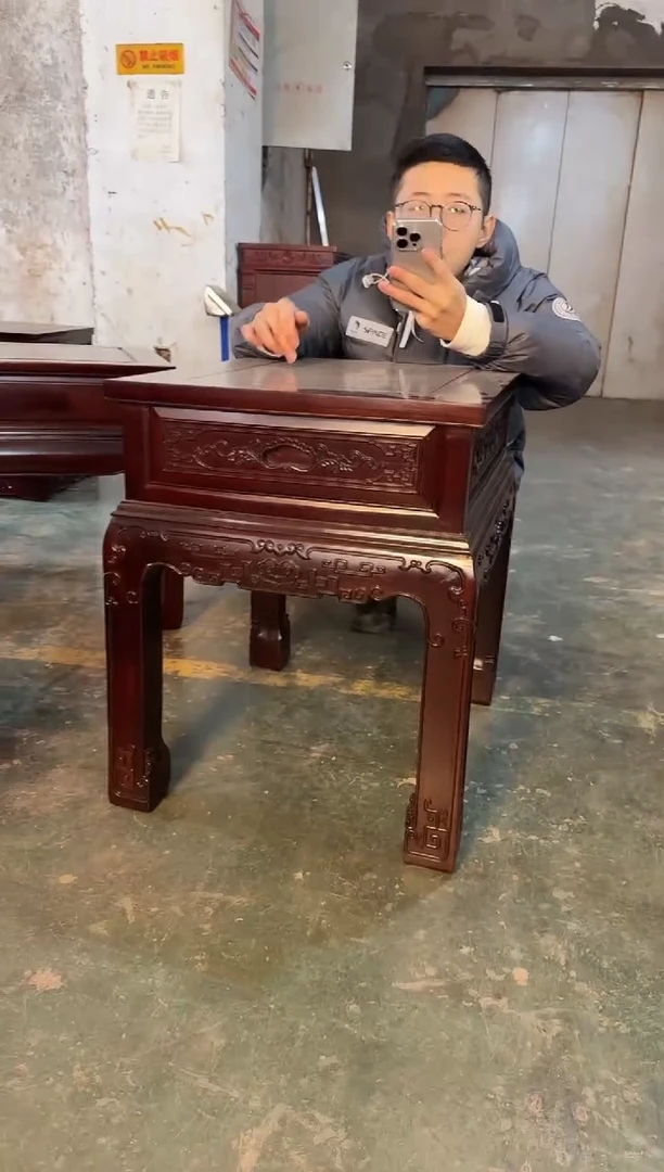 黑酸枝木类成套家具J56