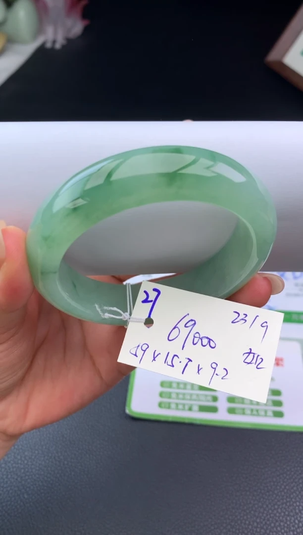 未镶嵌手镯翡翠芝*手镯订金