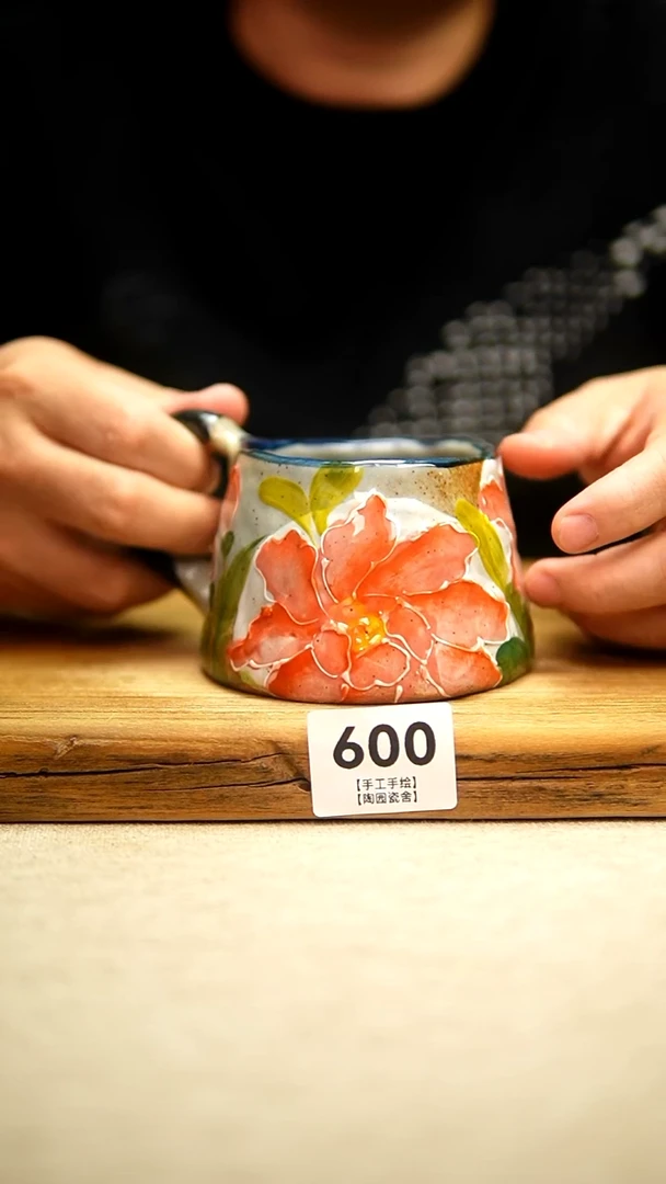 @@陶园瓷舍@@纯手工手绘@高温釉下彩