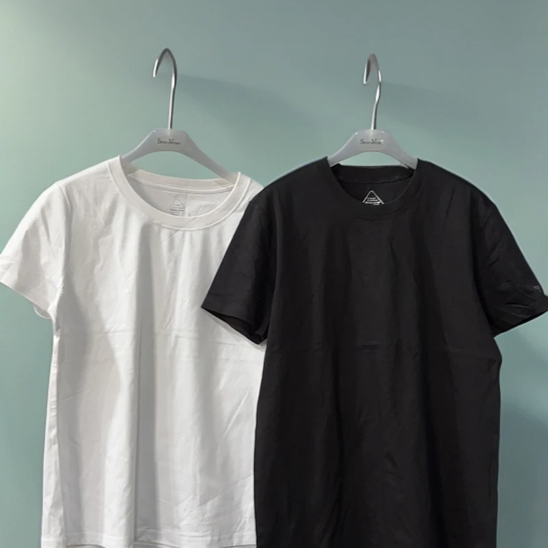 瑕疵修补好男士圆领短袖T袖（破洞）