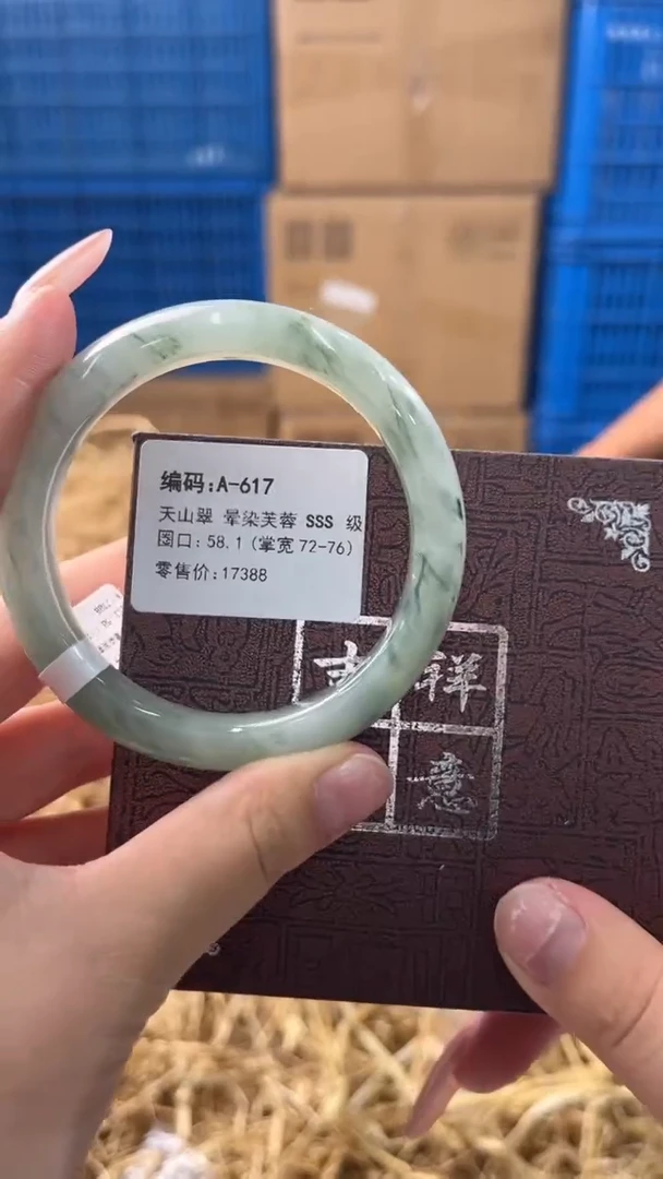 未镶嵌手镯石英质玉A-617