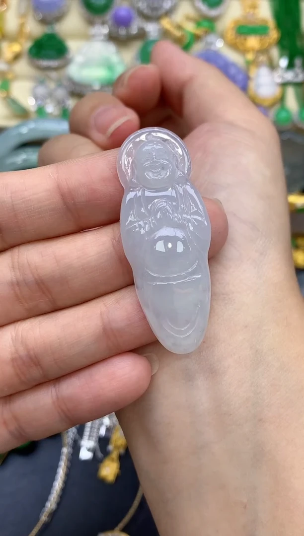 颈饰未镶嵌翡翠226-中国好珍宝