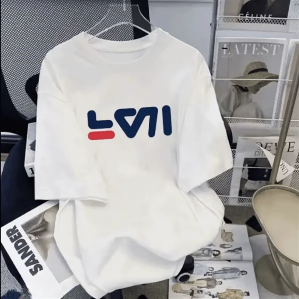 【一折粉丝福利】潮牌男女同款圆领百搭T恤