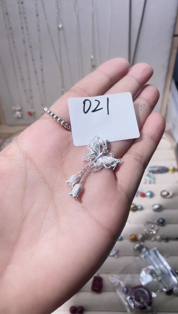 无足银红***开纯银配件021