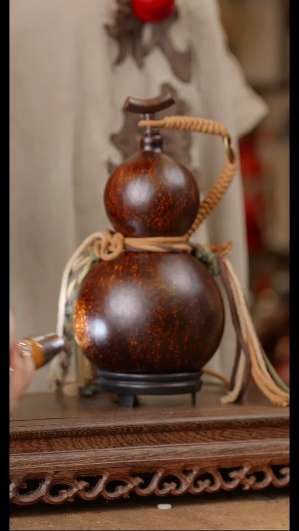 47号精品天然大漆酒葫芦一物一拍~