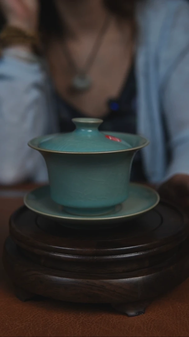 摆件原产地原矿釉汝瓷