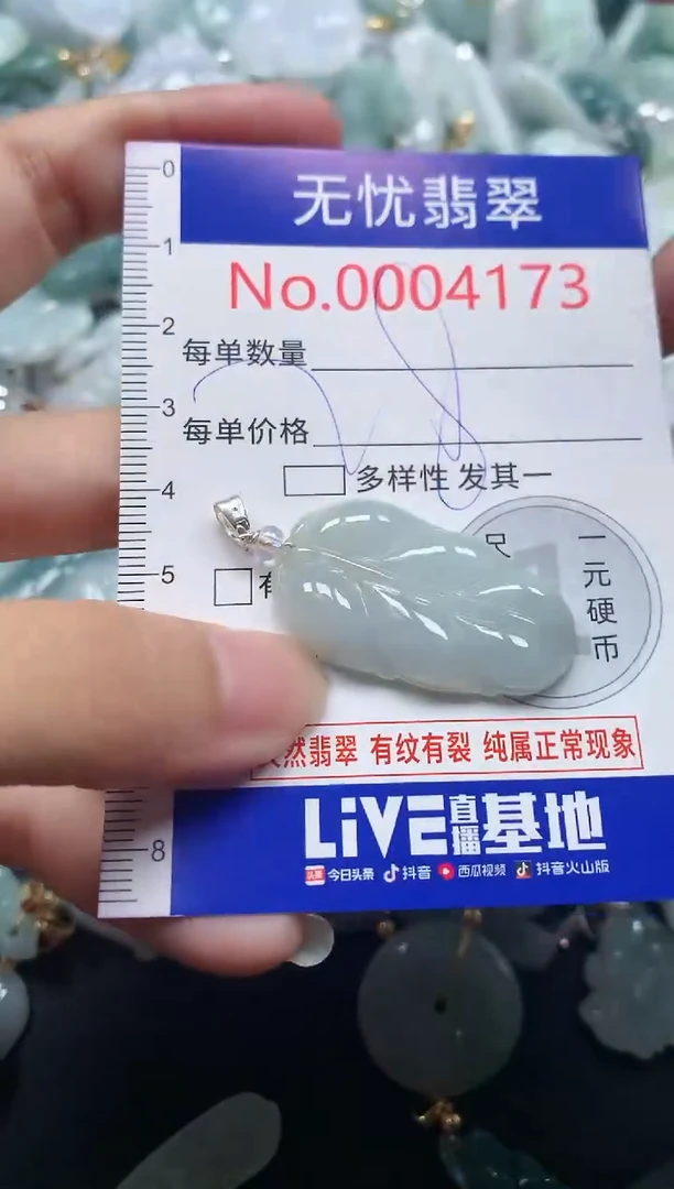 颈饰未镶嵌翡翠4173