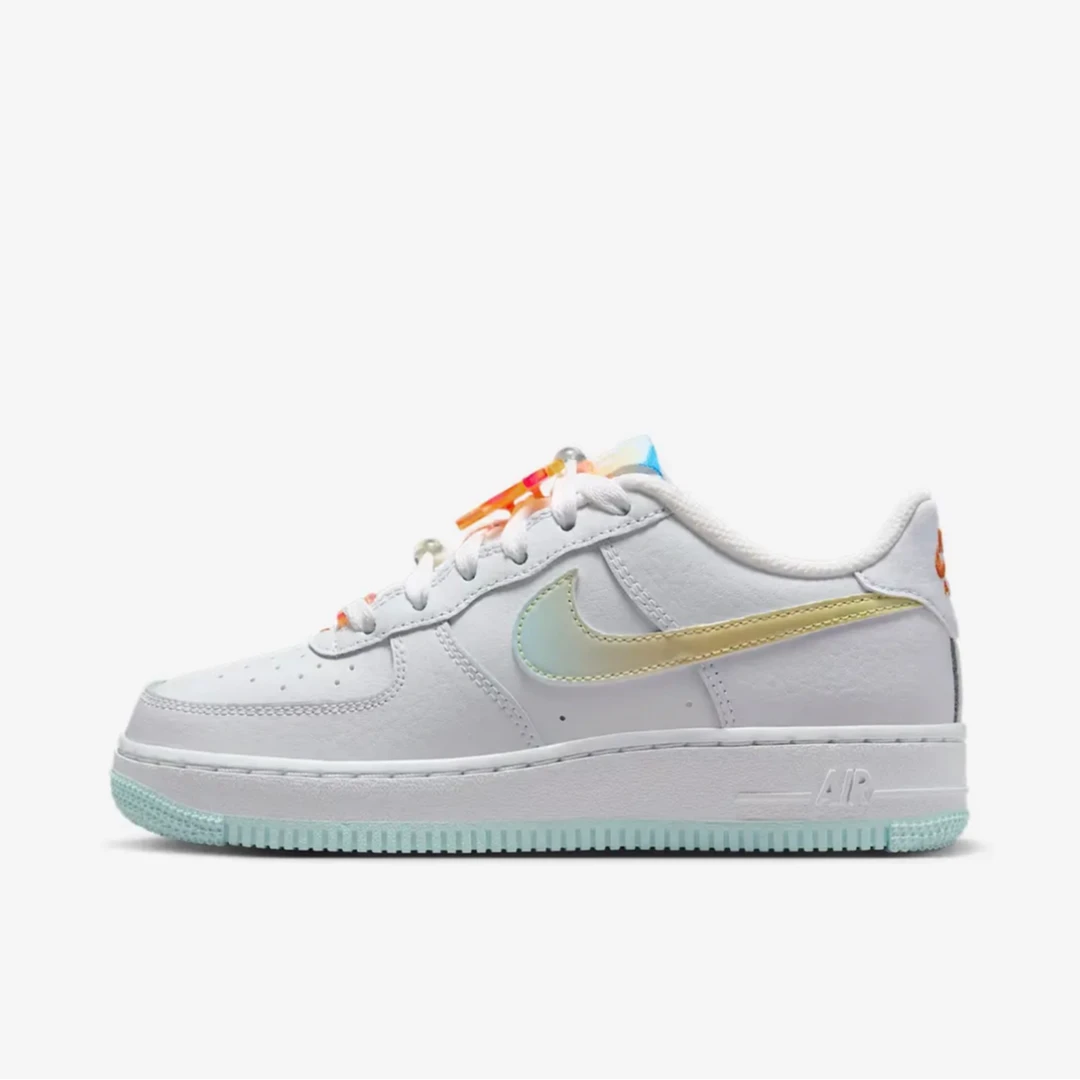 NIKE/耐克GS夏日休闲度假风空军一号运动板鞋小白鞋 IB8890191