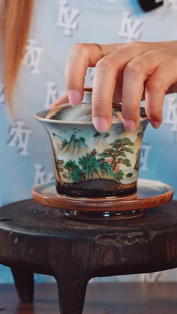 艺然堂手工手绘茶器