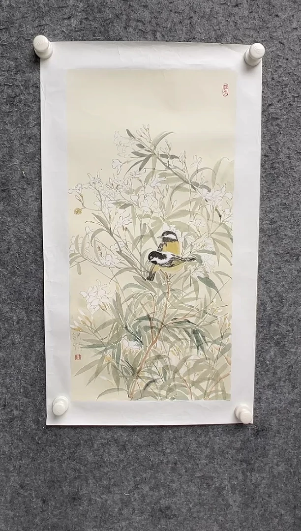 国画邹训精-2平尺-国画作品-GGyz