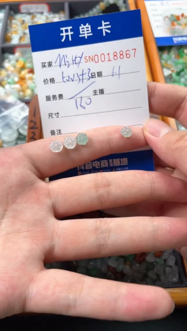 翡翠未镶嵌颈饰00018867