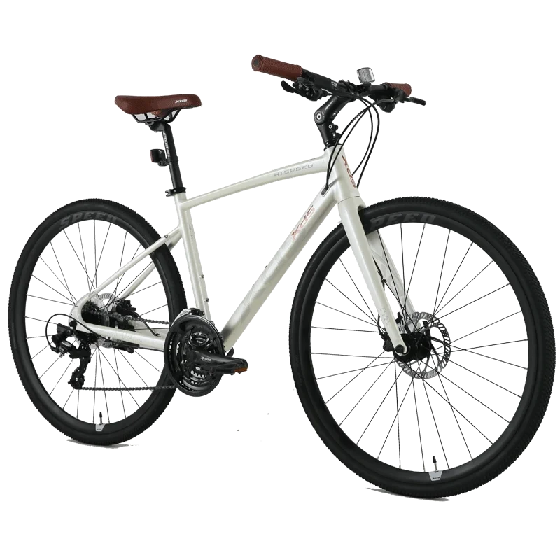 新款极速380平把公路车健身24速油压碟刹铝合金车架轻便骑行