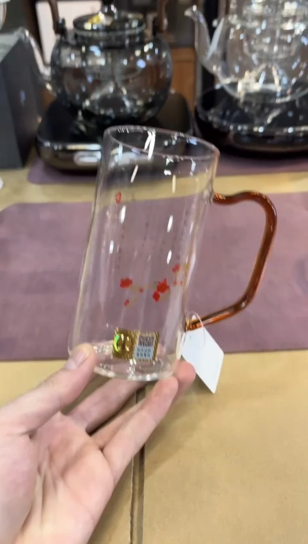 【闪购商品】禾器-清予杯-满江红-琥珀