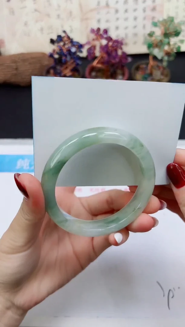 未镶嵌手镯石英质玉A23-57`58`59