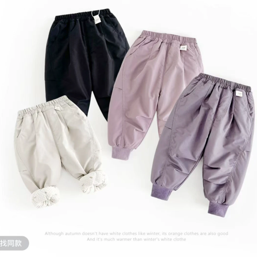 【一条过冬、单穿0度到零下18度】冬季厚款男女童防风防雪防雨裤百搭