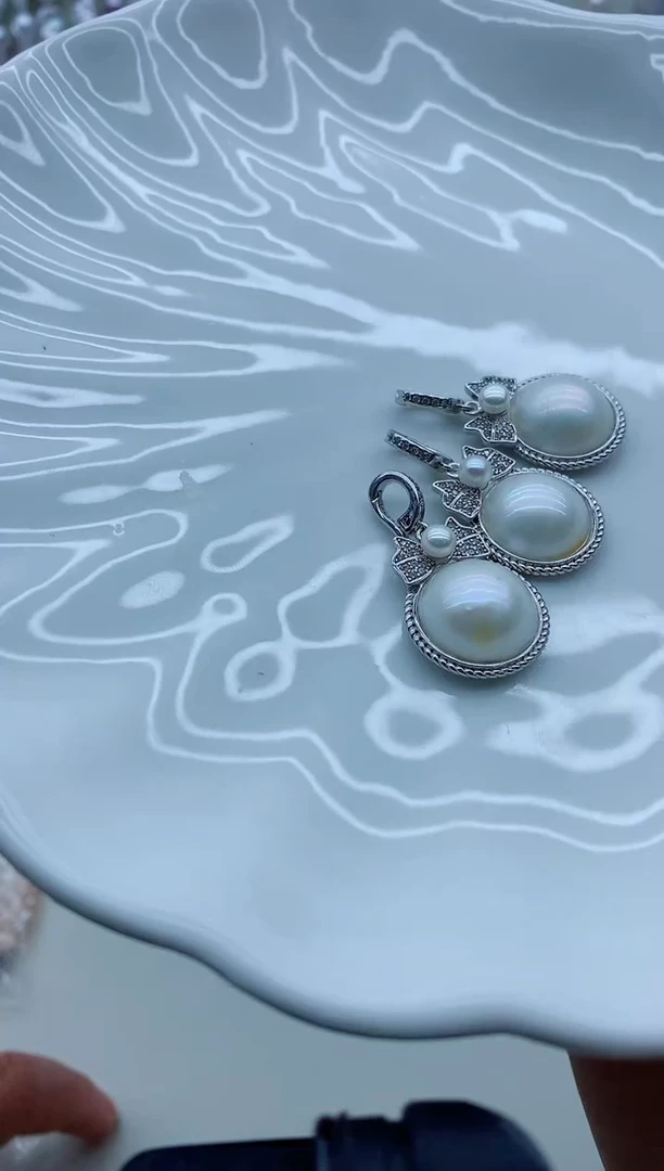 淡水珍珠合金吊坠(不含链)淡水珍珠吊坠多样性发其一