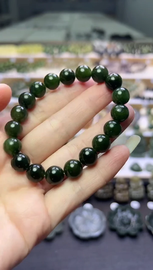 未镶嵌手串和田玉138号链接卡10mm