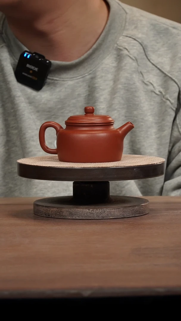 茶壶紫砂朱泥小德钟