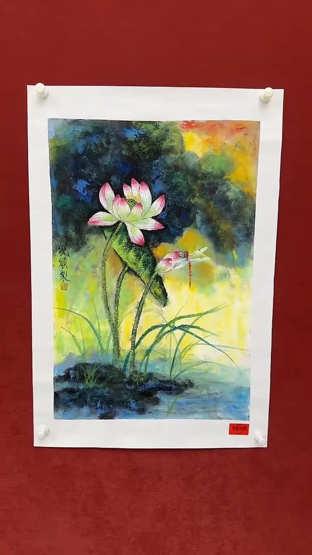 国画杨风顺绘画2.7pc花鸟