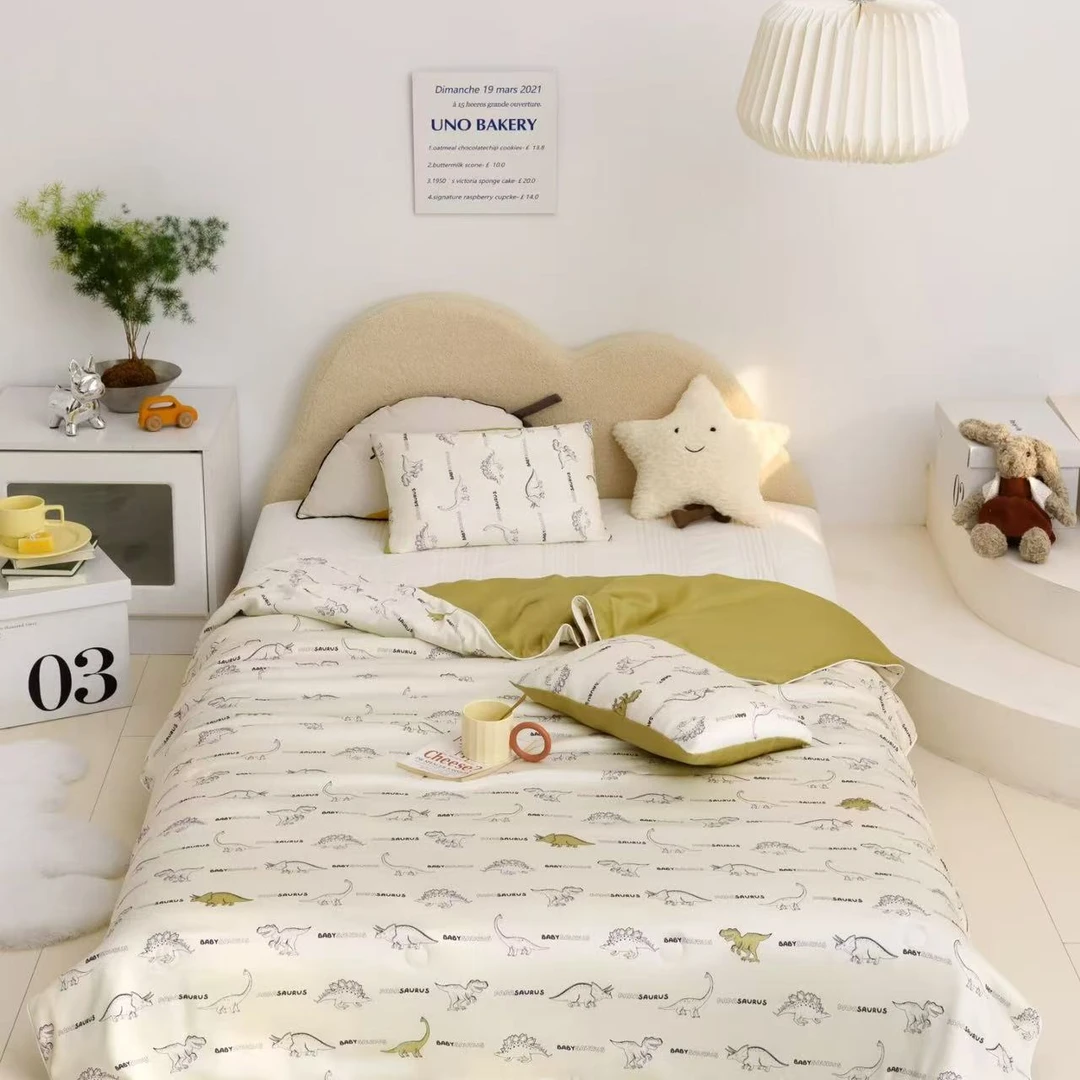 POCKET PIG/布袋猪【恐龙侏罗纪】忆时光天丝夏凉被#助眠好物