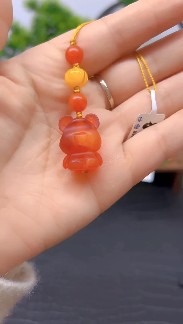 【闪购商品】蜜蜡手链未镶嵌手机链T58