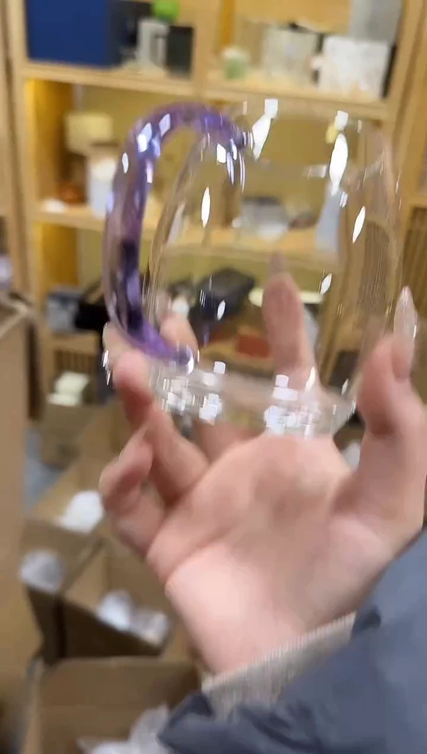 975紫色诚然公道杯