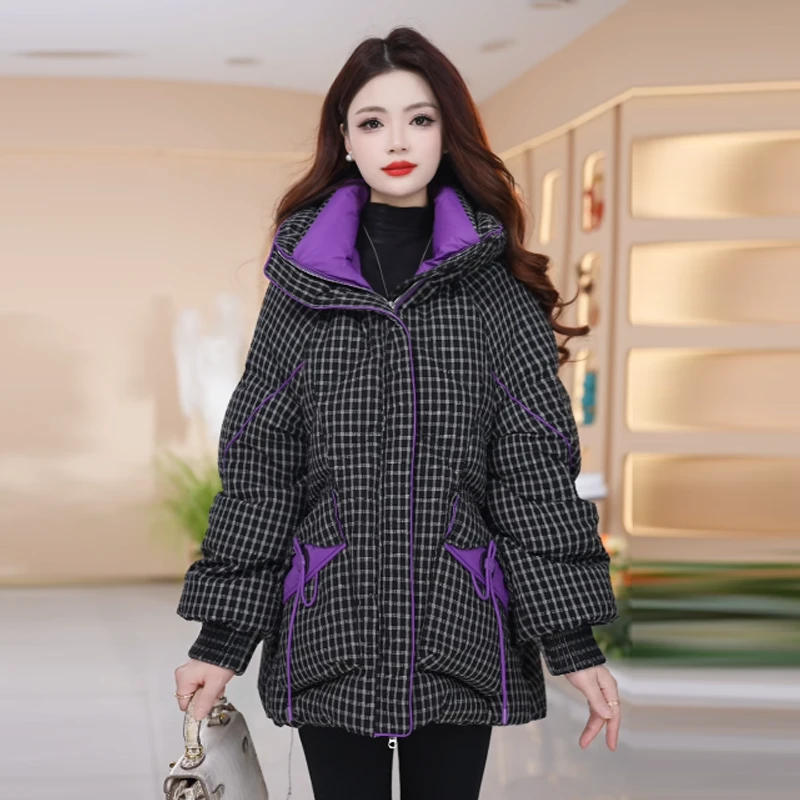 【羽绒服】冬季白鸭绒羽绒服百搭新款时尚莫瑞系穿搭休闲保暖女装