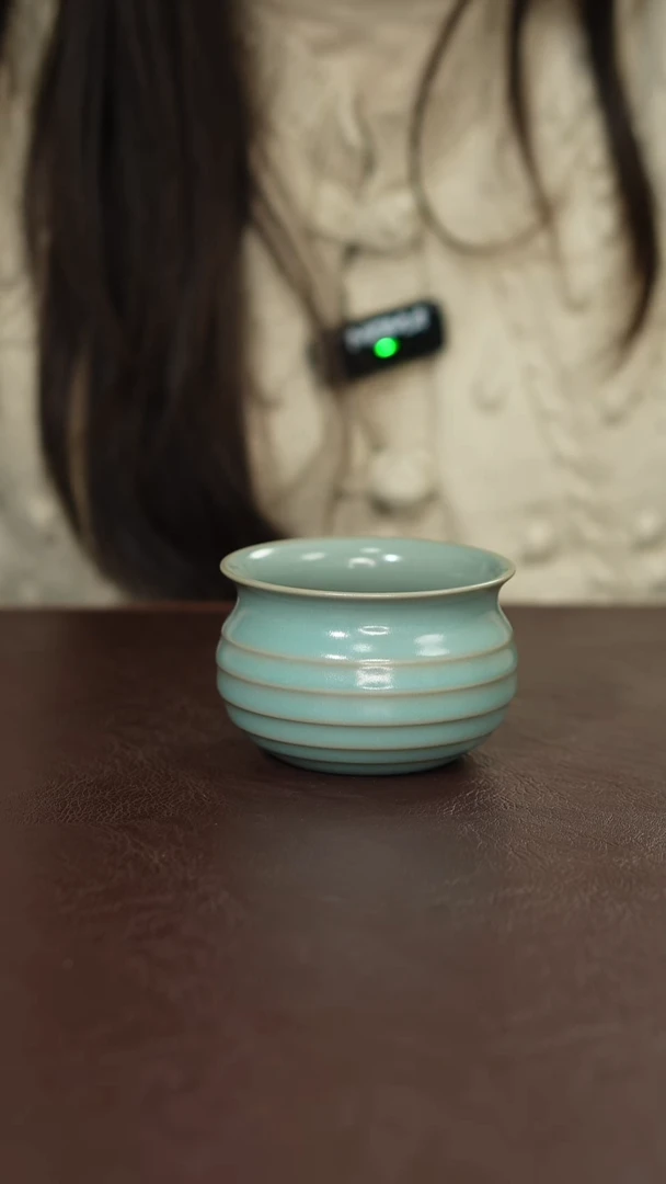 摆件瓷原矿原釉汝宋汝瓷