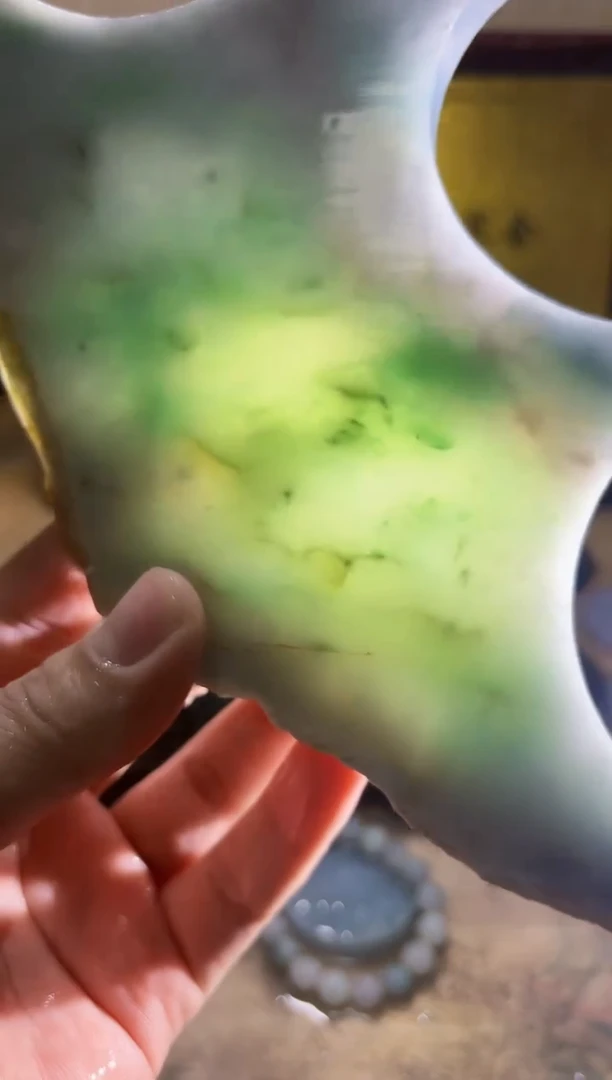 未镶嵌挂件翡翠A货常星7872