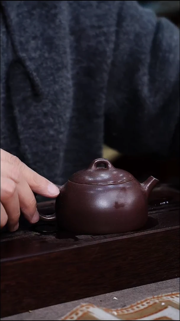 茶壶紫砂宜兴柴烧紫砂壶