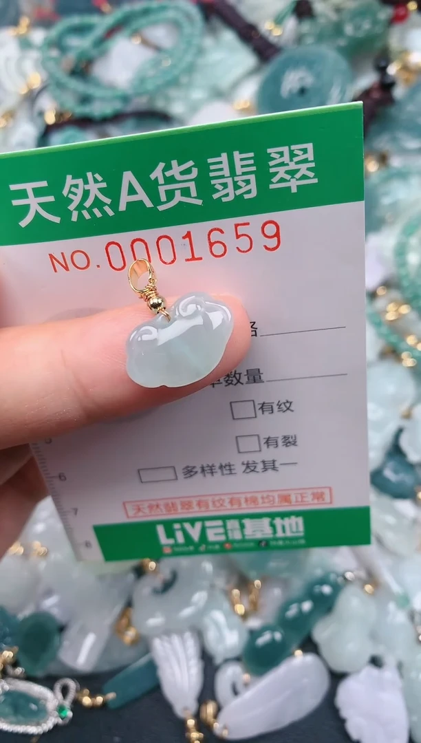 颈饰未镶嵌翡翠.0001659