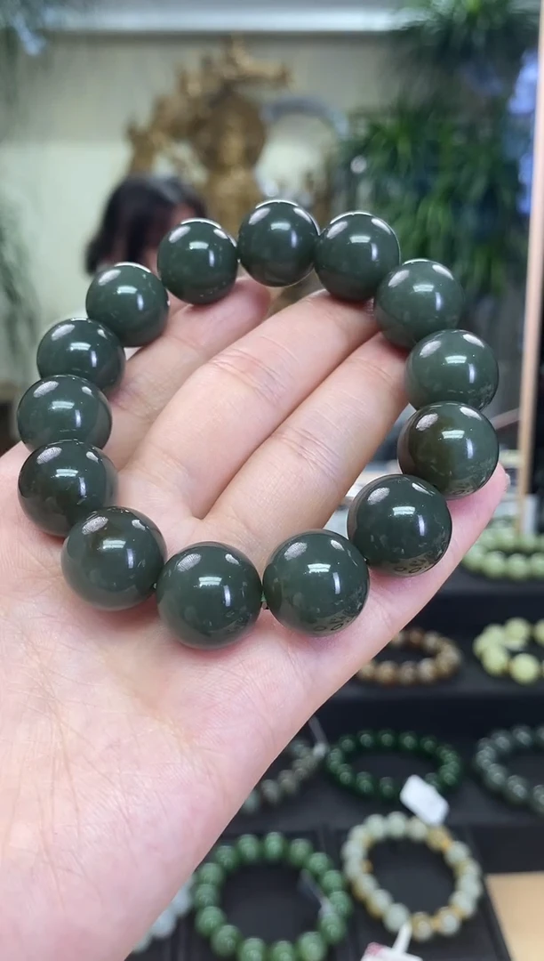 手串未镶嵌和田玉手串卡16