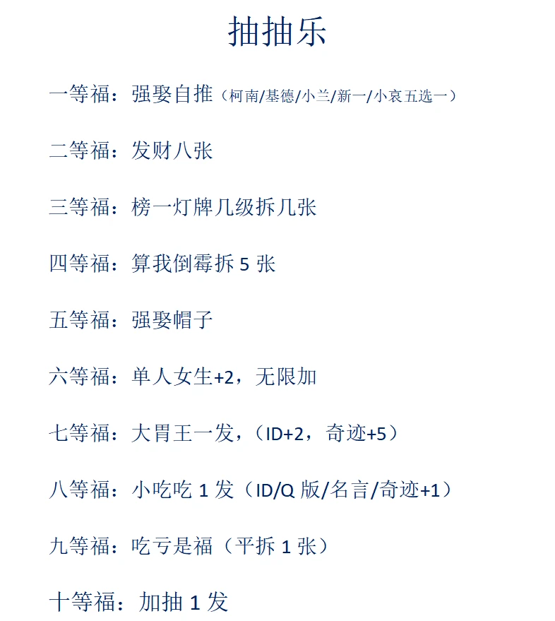 【抽抽】柯南微光倒计时追凶撕撕乐（代拆）