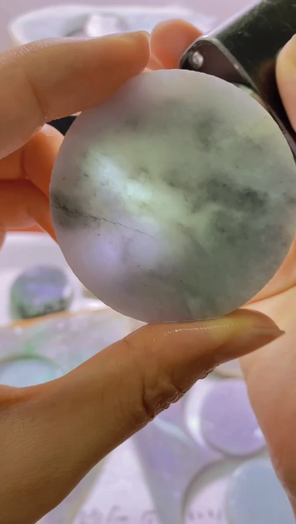 翡翠裸石天然缅甸翡翠A货689