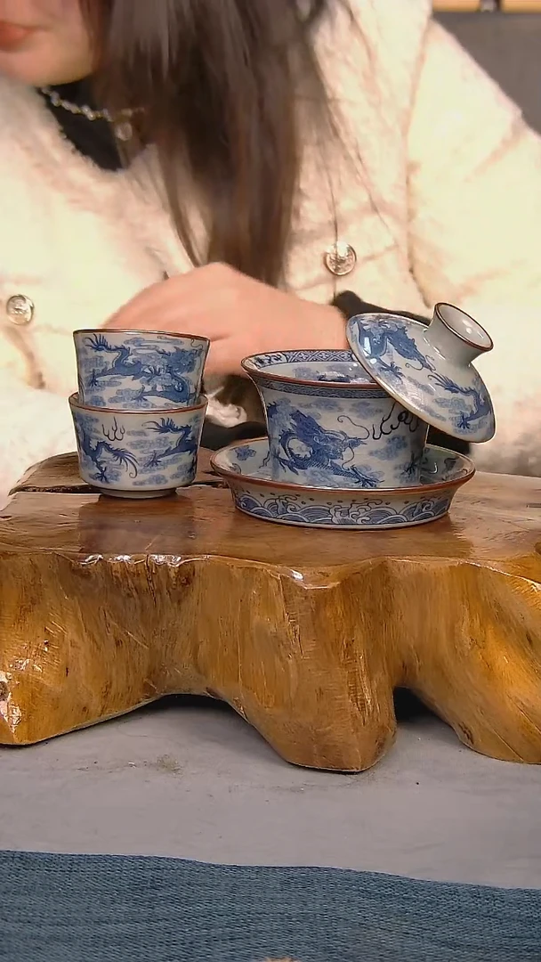 【闪购商品】简装家用款3件套 陶瓷家用茶具系列