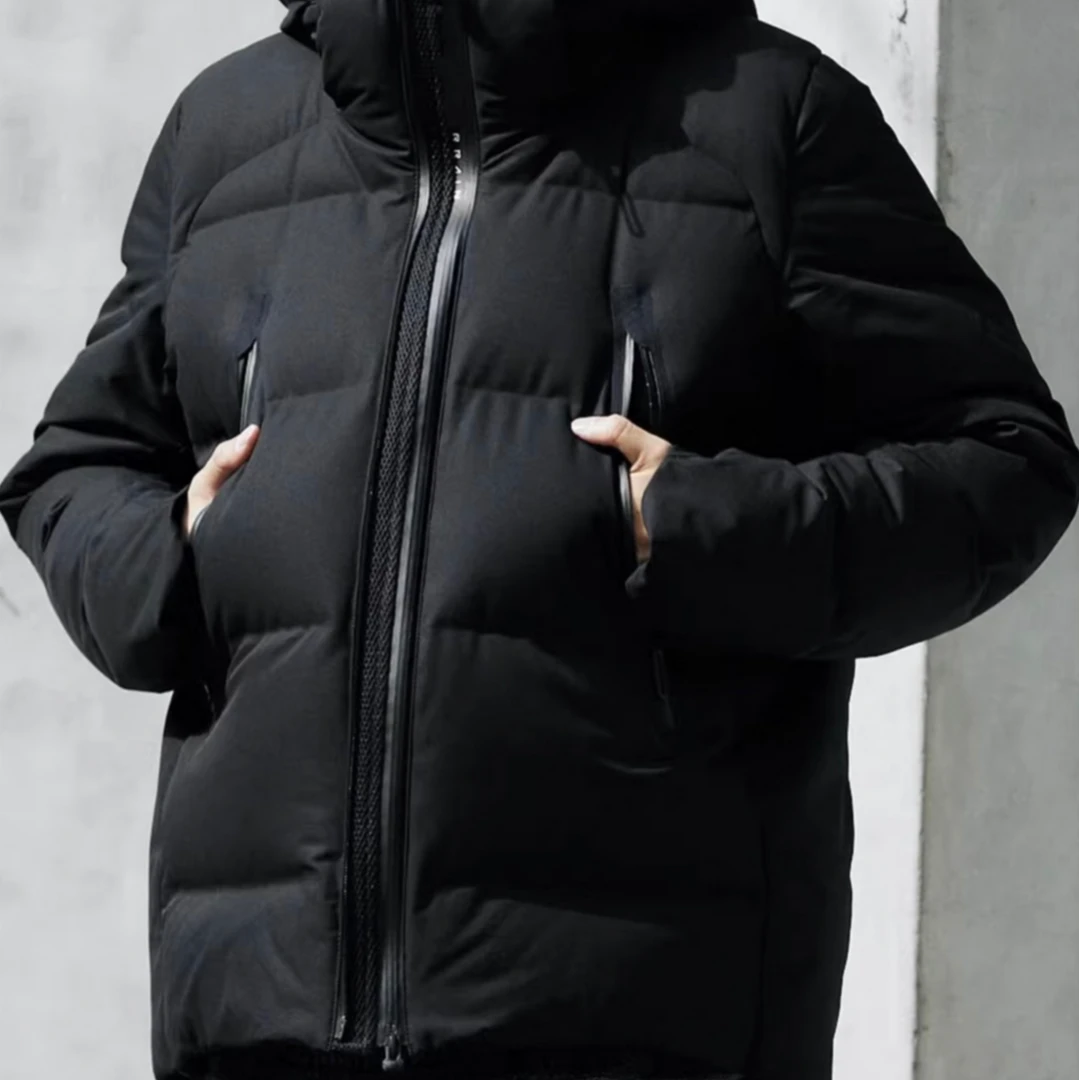 水尺10户外百搭羽绒服滑雪防水男女同款马甲时尚