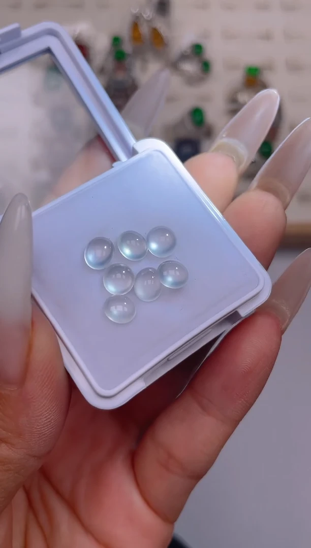 未镶嵌定制翡翠天然翡翠裸石蛋面60