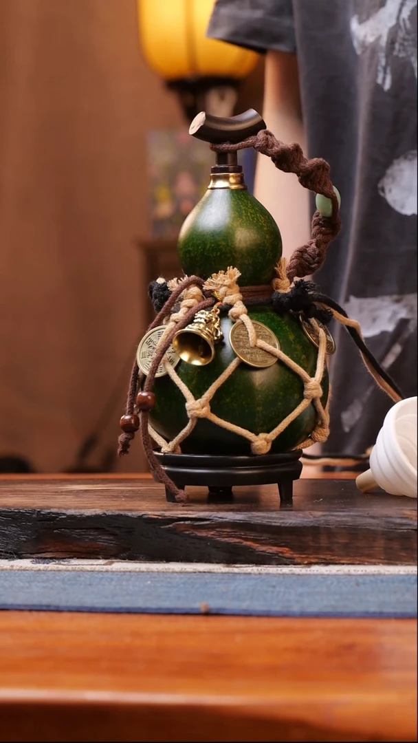 1848号精品大漆葫芦防腐防渗装水茶酒