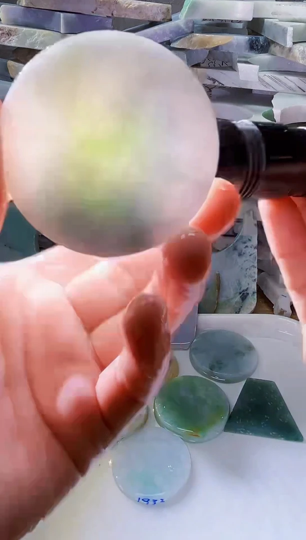 裸石翡翠天然翡翠A货玉 南 419