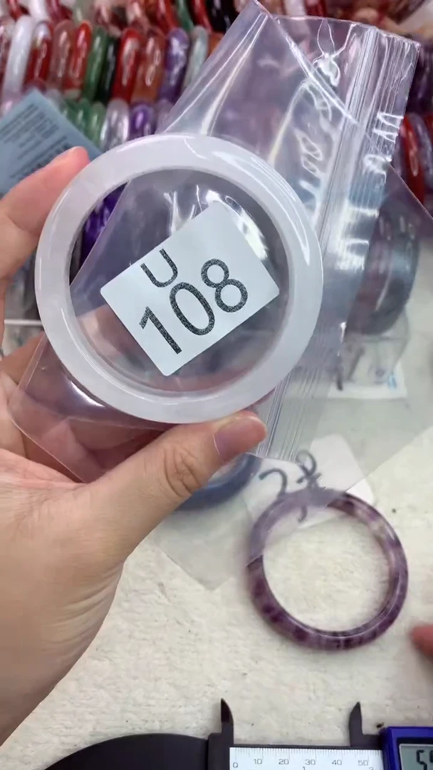 水晶手镯未镶嵌U108-58